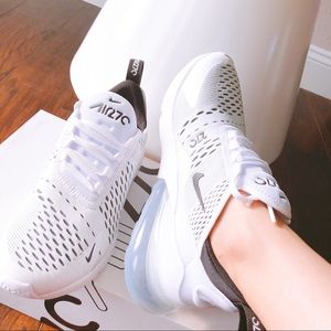 Airmax 270, white&black, women size 6.5 to 8.5